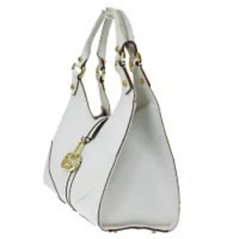 Gucci piston closure bag White shoulder Jackie White